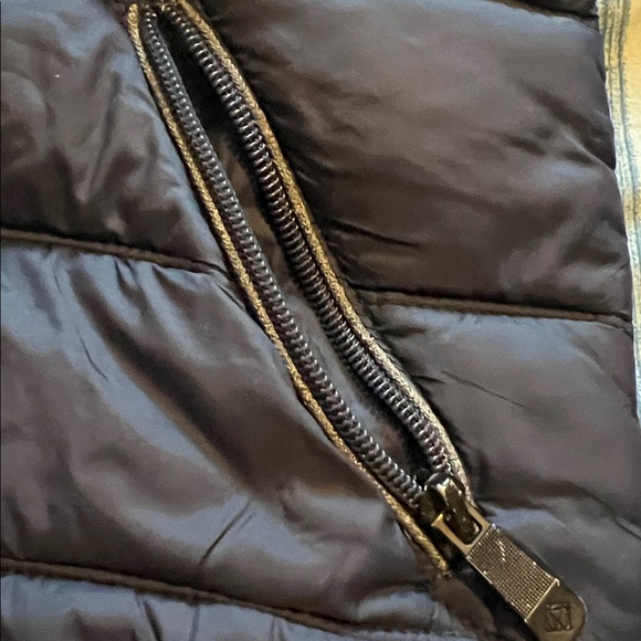 Point Zero Blue Puffer Jacket with Hood and Water-Resistant Material - Picture 5 of 10